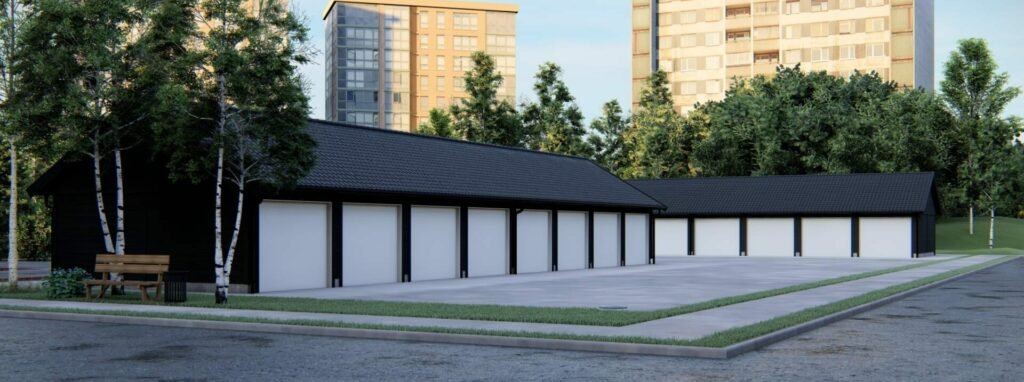 Terraced Garage